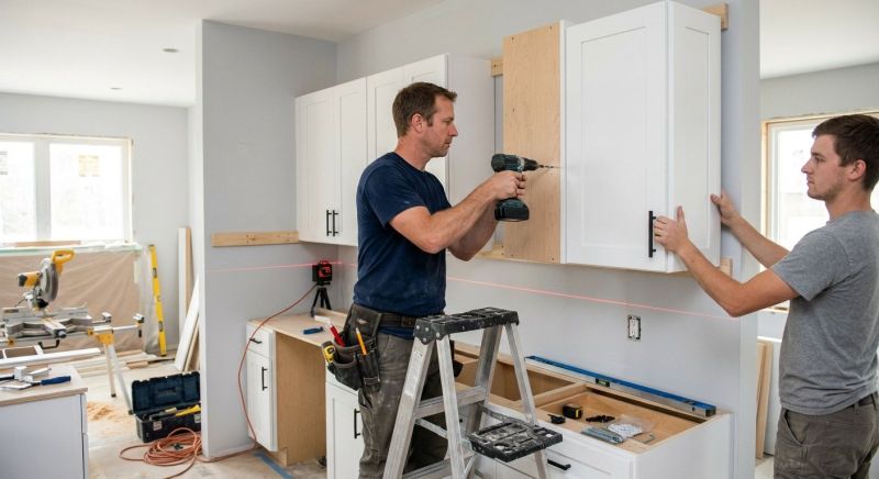 Pine Cabinets Installation in Dayton, OH
