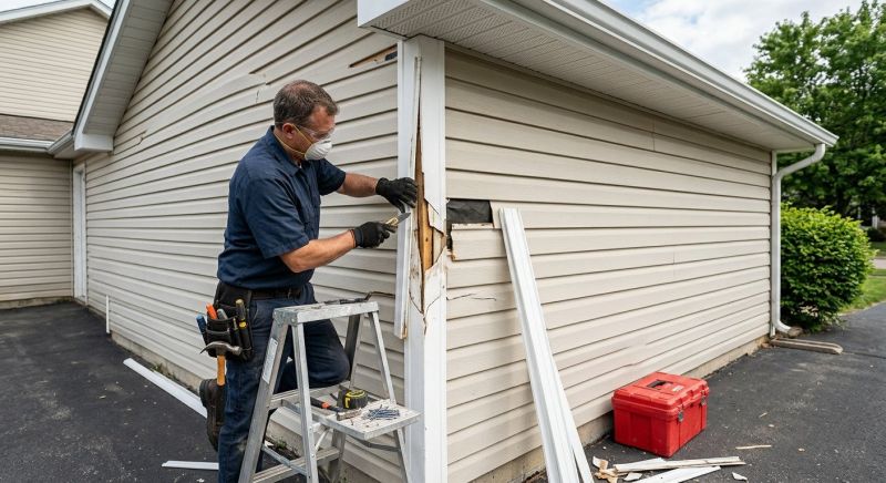 Vinyl Trim Repair in Overland Park, KS