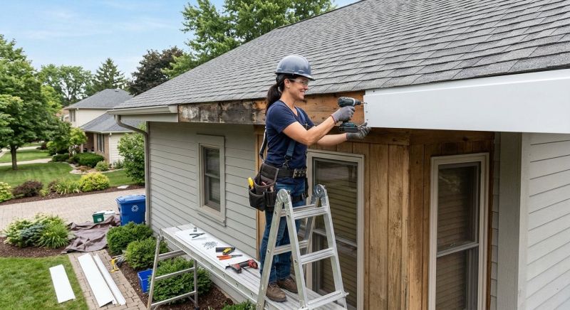 Aluminum Trim Installation in Overland Park, KS