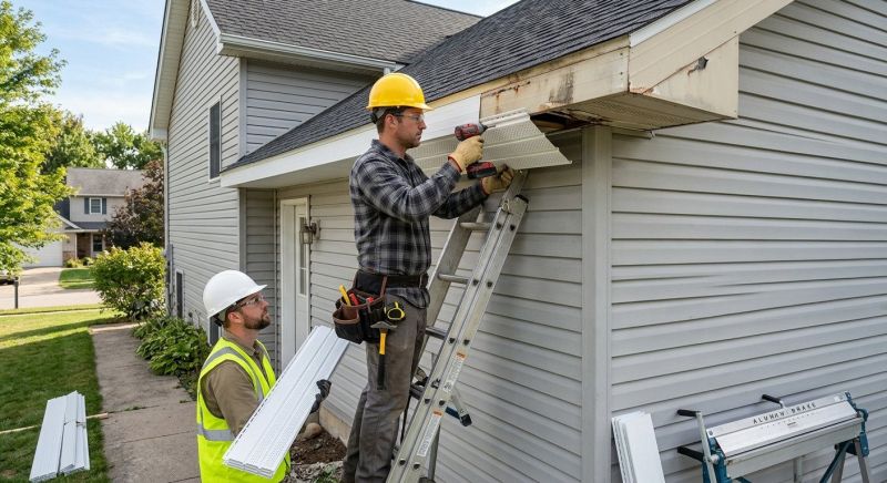 Eaves Installation in Overland Park, KS