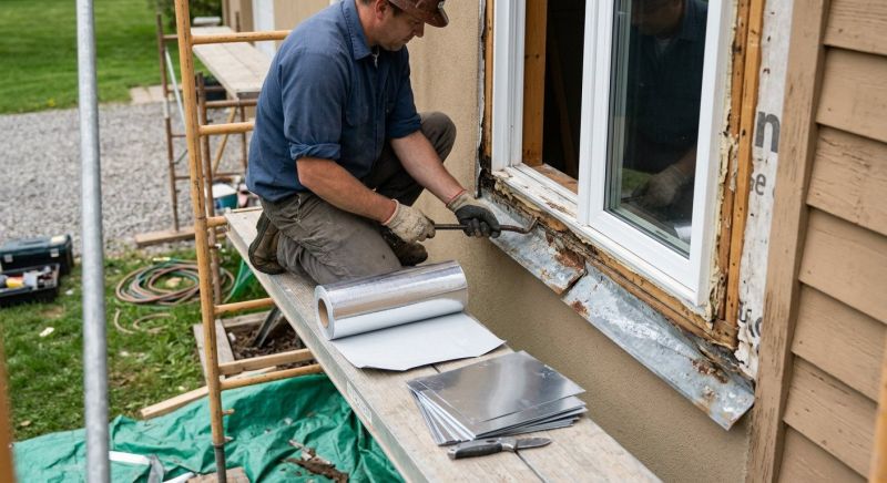 Exterior Window Molding Repair in Conroe, TX