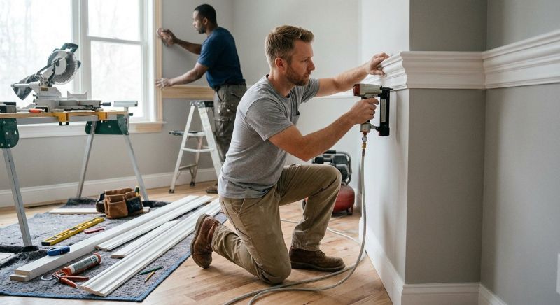 Floor Trim Installation in Kansas City, KS