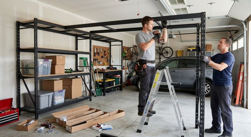 Garage Shelves Installation in Loudoun County, VA