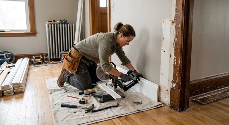 Interior Trim Work in Kansas City, KS