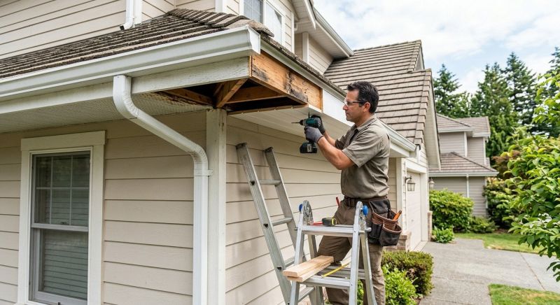 Metal Soffit Repair in Conroe, TX
