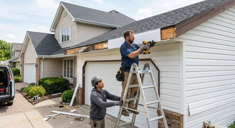 Rotted Fascia Repair in Olathe, KS